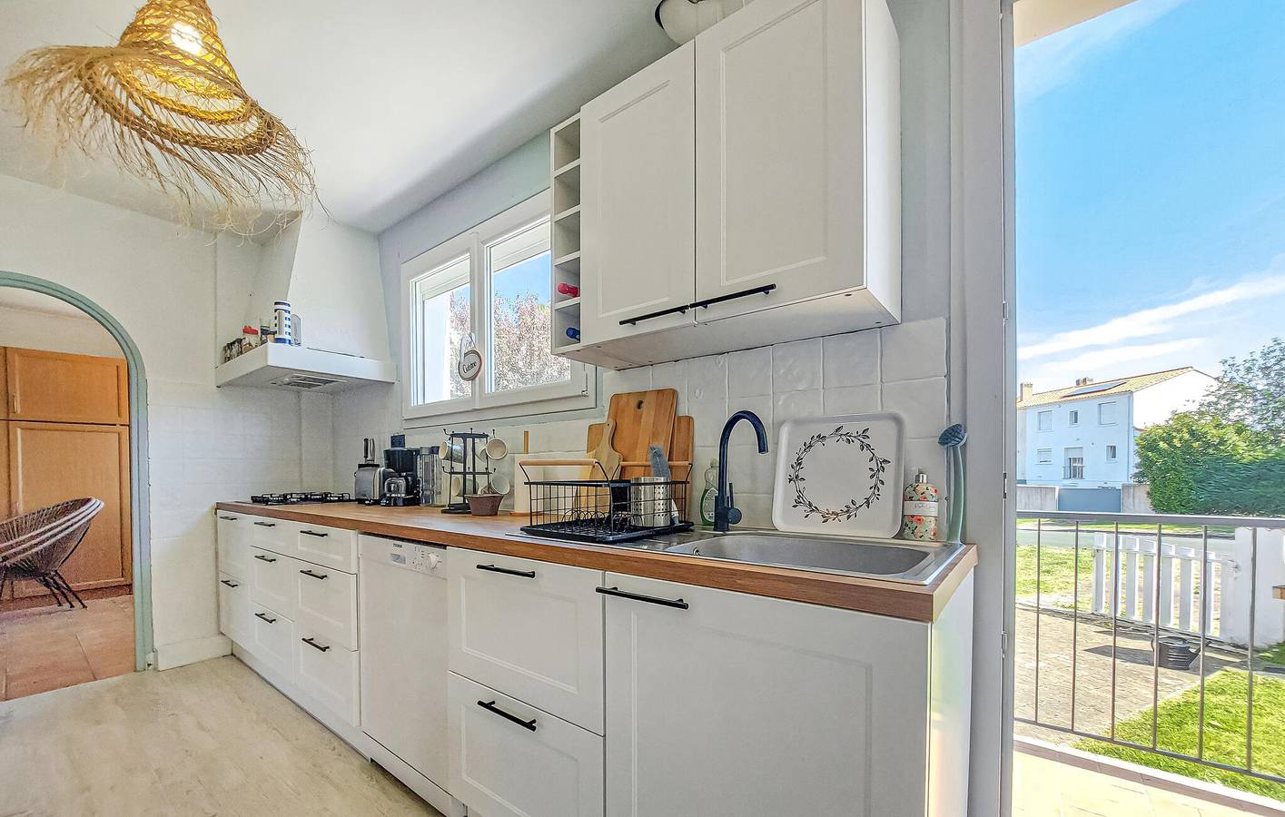 Encantador apartamento de 2 dormitorios con jardín, aparcamiento y wifi cerca de la playa de Foncillon in Royan, Côte de Beauté