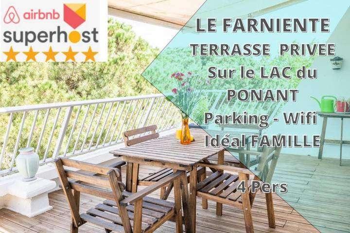 Appartement de vacances pour 4 personnes, avec vue et jardin