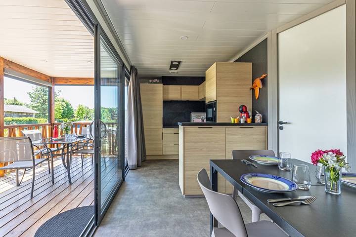 Gîte pour 4 personnes, avec terrasse ainsi que sauna et piscine à Saubrigues - 4