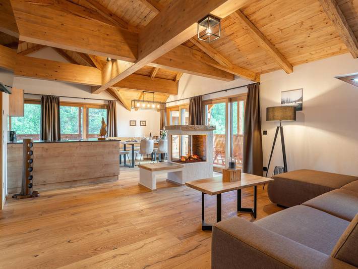 Ferienwohnung für 6 Personen, mit Balkon und Sauna in Mariapfarr