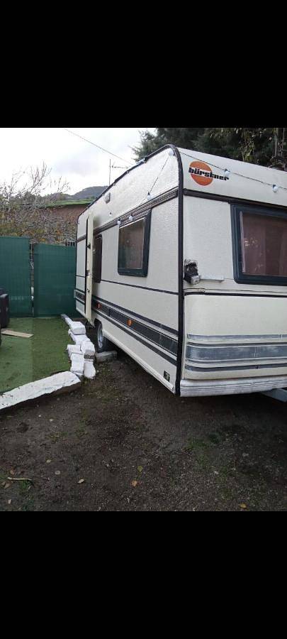 Caravan in Cercedilla, Puerto de Navacerrada