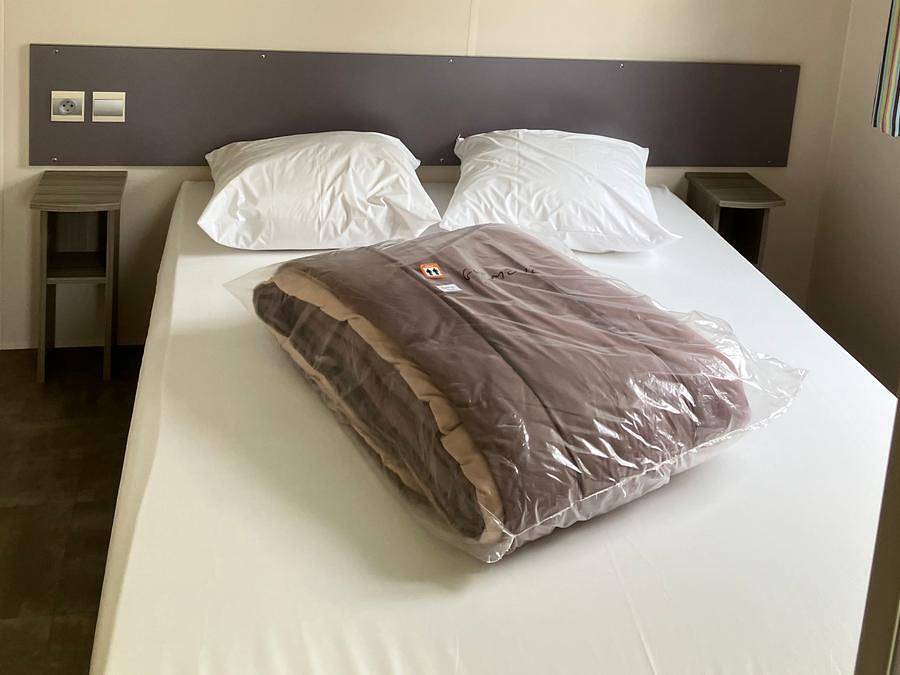 Camping l'Hermitage - Mobilheim 4 personen - Riviera Suite in Guémené-Penfao, Châteaubriant und Umgebung