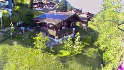 Hütte für 3 Personen, mit Terrasse und Garten, kinderfreundlich in Adelboden