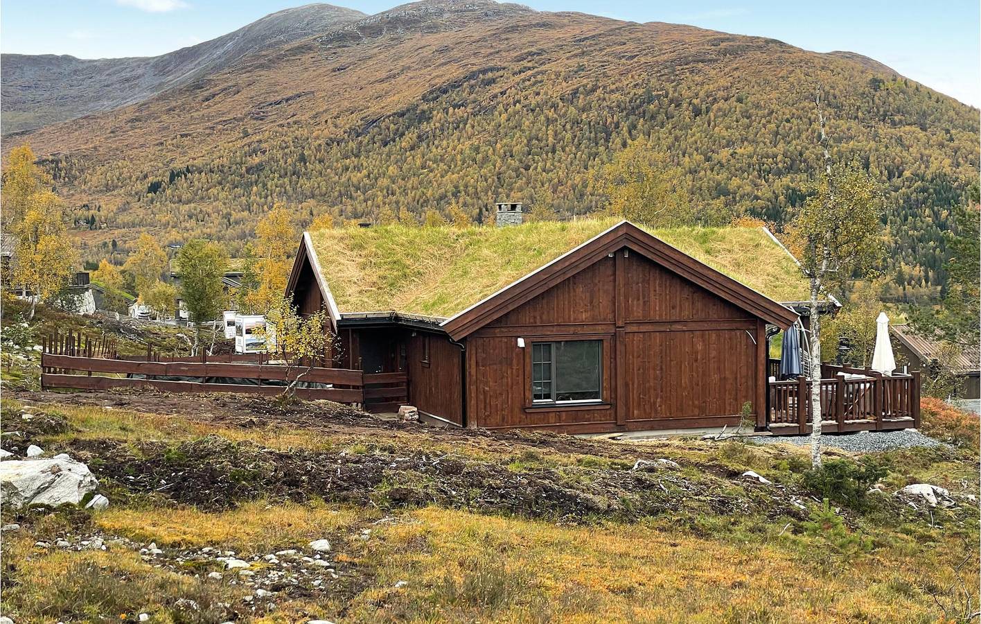 Ferienhaus für 9 Personen mit Terrasse in Nördliches Fjordnorwegen