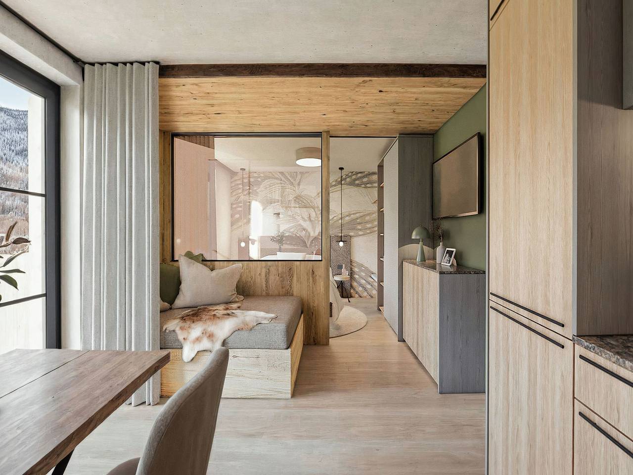 Ganze Wohnung, Apartment nahe Gletscherskigebiet in Kaprun, Pinzgau