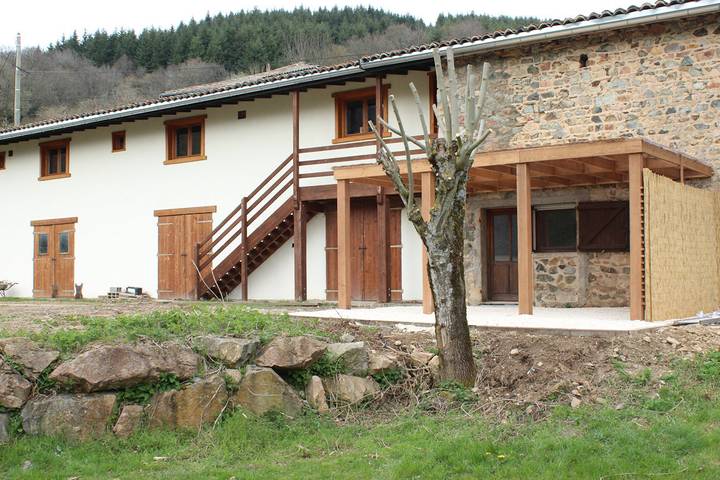 Gîte pour 15 personnes, avec terrasse