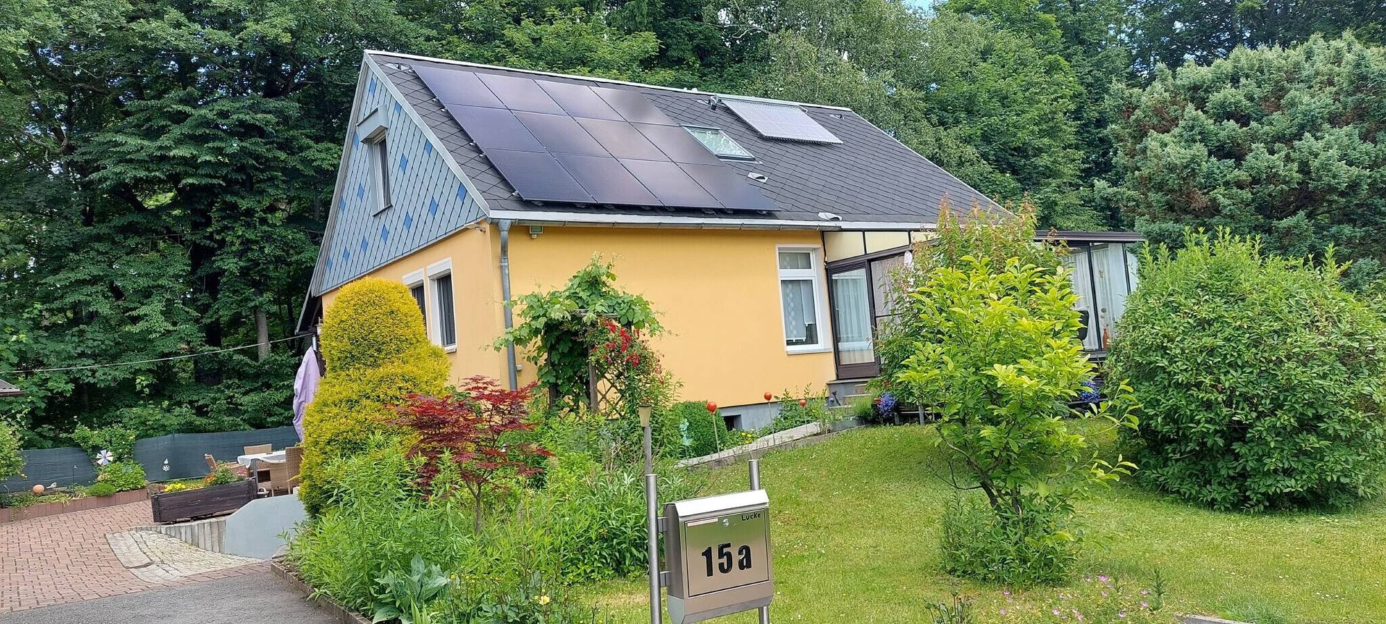 Entire apartment, Apartment 'Ferienwohnung Lucke' with Mountain View, Private Terrace and Wi-Fi in Lückendorf, Oybin