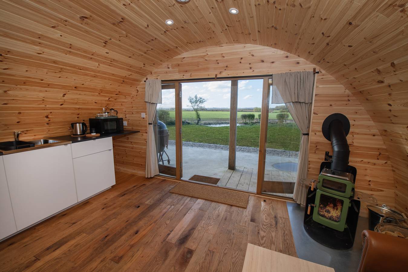 Glamping Pod 4 Truce in North Yorkshire