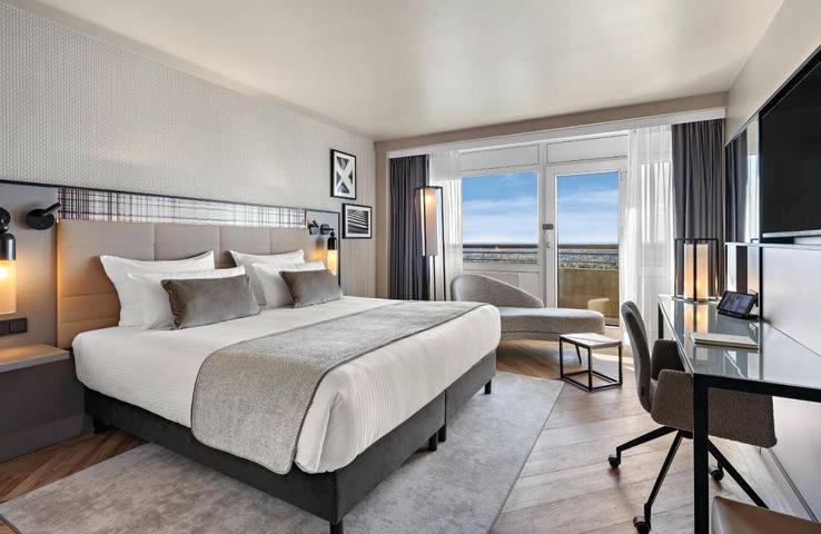 Hotel dla 4 osób, z sauna i widok oraz taras, zwierzęta dozwolone w Frankfurt nad Menem