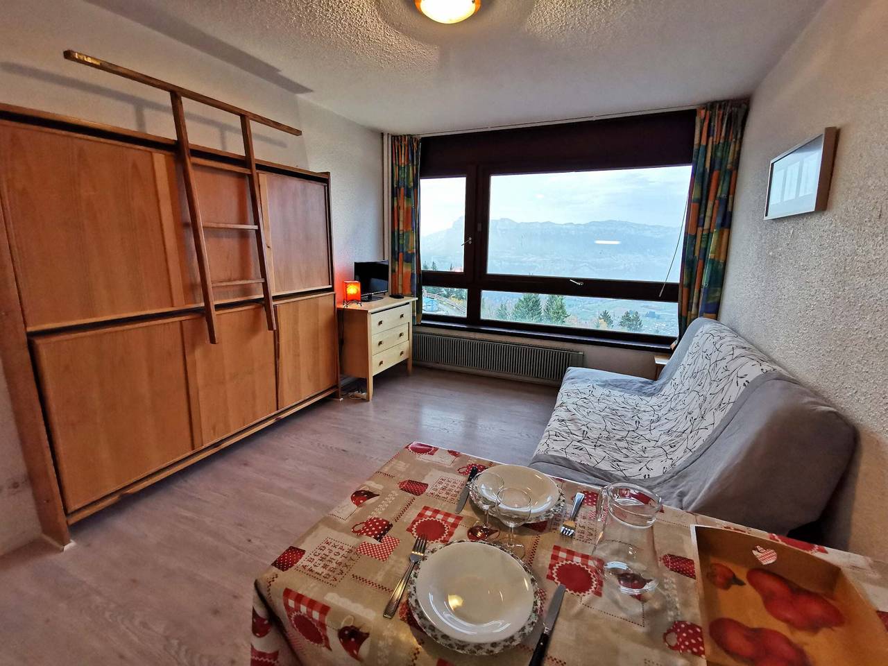 Studio entier, Studio confortable au cœur des Adrets-Prapoutel, animaux admis in Prapoutel, Les Adrets