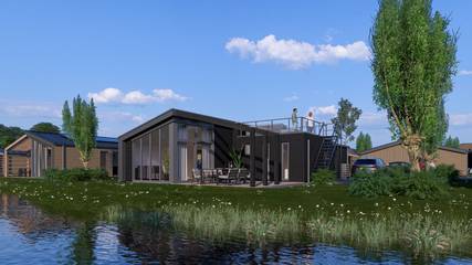 Ferienhaus für 9 Personen, mit Terrasse und Balkon/Terrasse in Enkhuizen