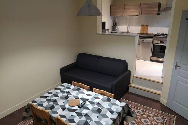 Appartement de vacances pour 4 personnes, avec jardin
