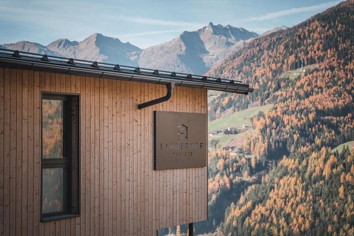 Lodge für 5 Personen, mit Ausblick und Sauna sowie Garten in Südtirol - 2
