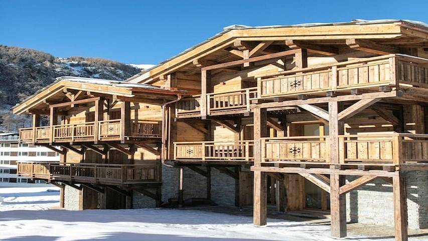 Ferienwohnung für 6 Personen, mit Balkon und Sauna in Zinal