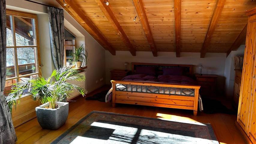 Ferienwohnung für 3 Personen, mit Balkon und Terrasse sowie Garten und Seeblick in Seeg - 3