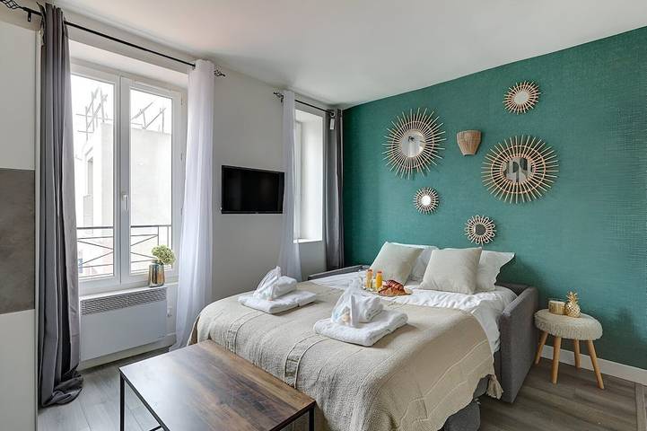 Ganze Wohnung, Thebluestay 203 - Elegant and charming studio in Bagnolet, Seine-Saint-Denis