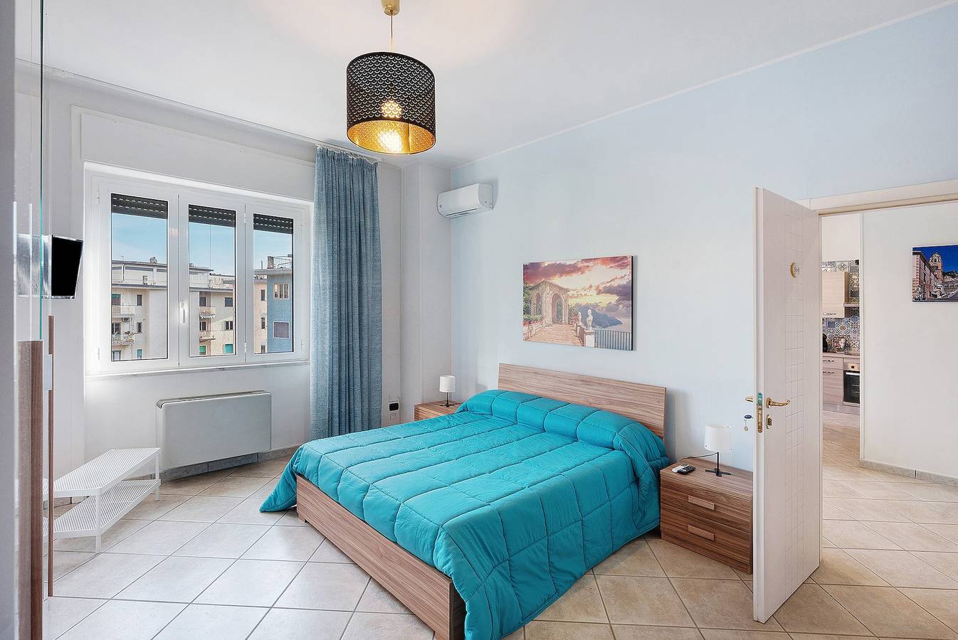 Appartement entier, Appartement « Casa Di Giulia - Côte Amalfitaine » avec vue sur mer, Wi-Fi et climatisation in Salerne, Côte Tyrrhénienne Campanie