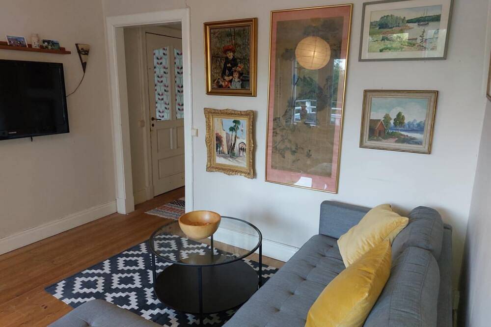 Ganze Wohnung, Charming 3-bedroom apartment with Wifi in Alingsås in Skallsjö distrikt, Alingsås und Umgebung