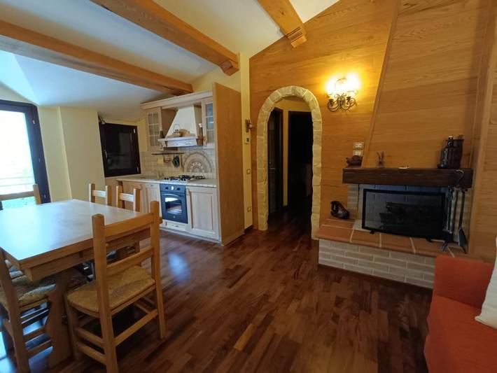 Appartamento per 7 persone, con Balcone e Panorama a Pescocostanzo