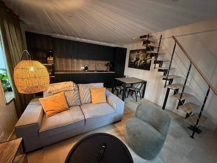 Appartement de vacances pour 2 personnes, avec vue et jardin