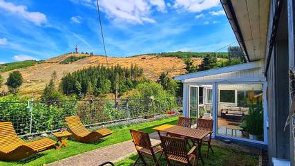 Ferienhaus für 3 Personen, mit Terrasse und Garten sowie Ausblick im Sauerland