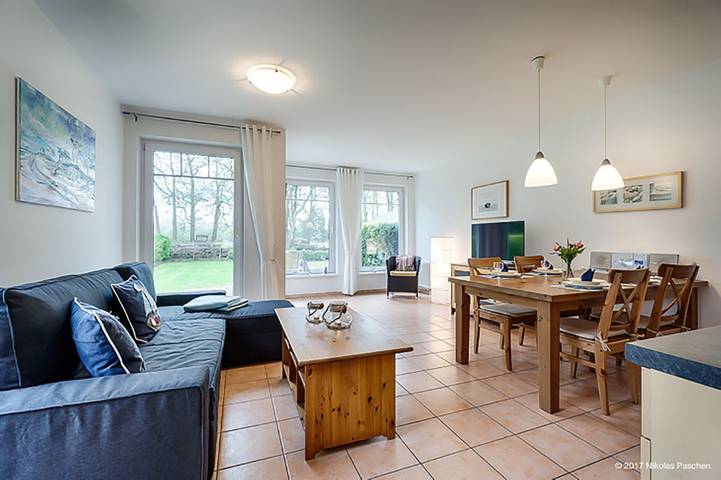 Ferienwohnung für 4 Personen, mit Garten und Sauna in Prerow - 2