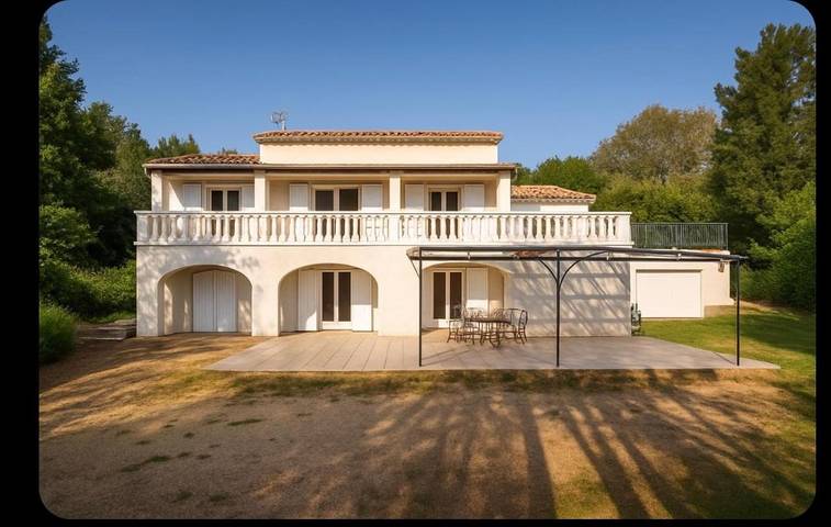 Location de vacances pour 15 personnes, avec terrasse ainsi que piscine et vue à Saint-Christol-lès-Alès - 2