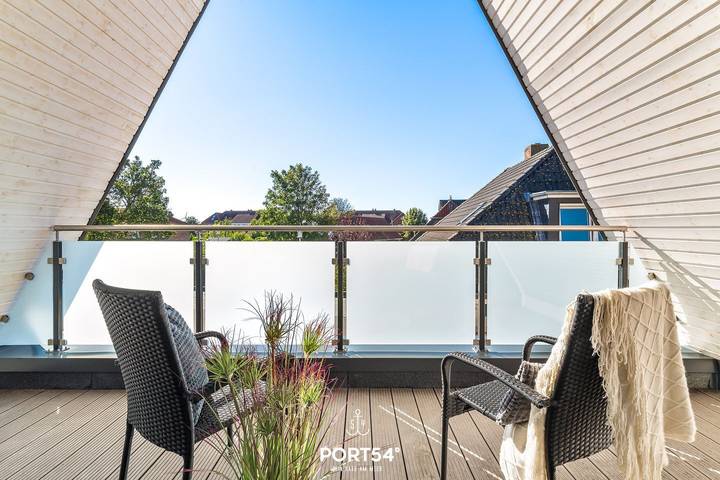 Ferienwohnung für 4 Personen, mit Balkon und Sauna in Dänschendorf