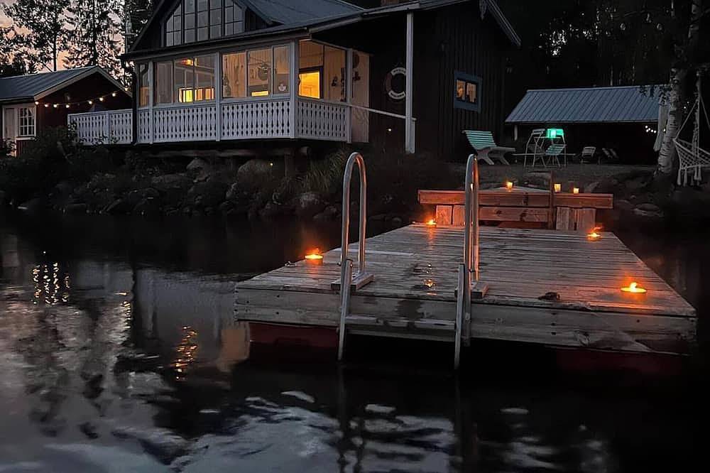 Charmantes Ferienhaus in Näsviken mit Sauna und herrlichem Ausblick in Hudiksvall, Hälsingland