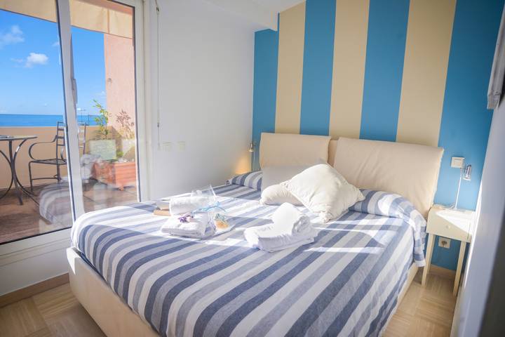 Gîte pour 4 personnes, avec terrasse et vue sur l’océan, animaux acceptés dans Plage Du Borrigo Menton - 4