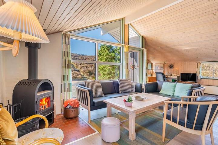 Ferienhaus mit weitem Dünenblick – Sortebærvej 2 in Henne Strand in Henne, Filsø See