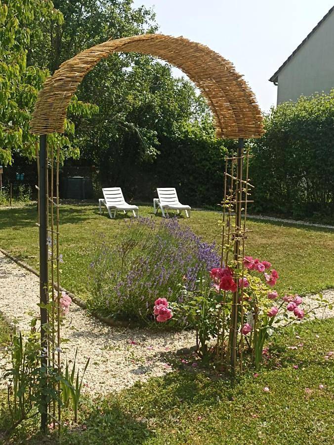 Location de vacances pour 6 personnes, avec vue et jardin à Onzain