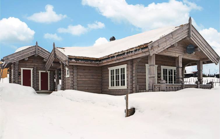 Ferienhaus für 7 Personen mit Terrasse in Sjusjoen, Ringsaker