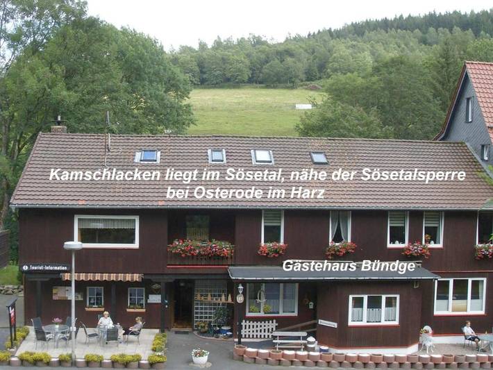 Ferienwohnung für 4 Personen, mit Balkon und Terrasse sowie Ausblick in Kammschlacken (Harz)