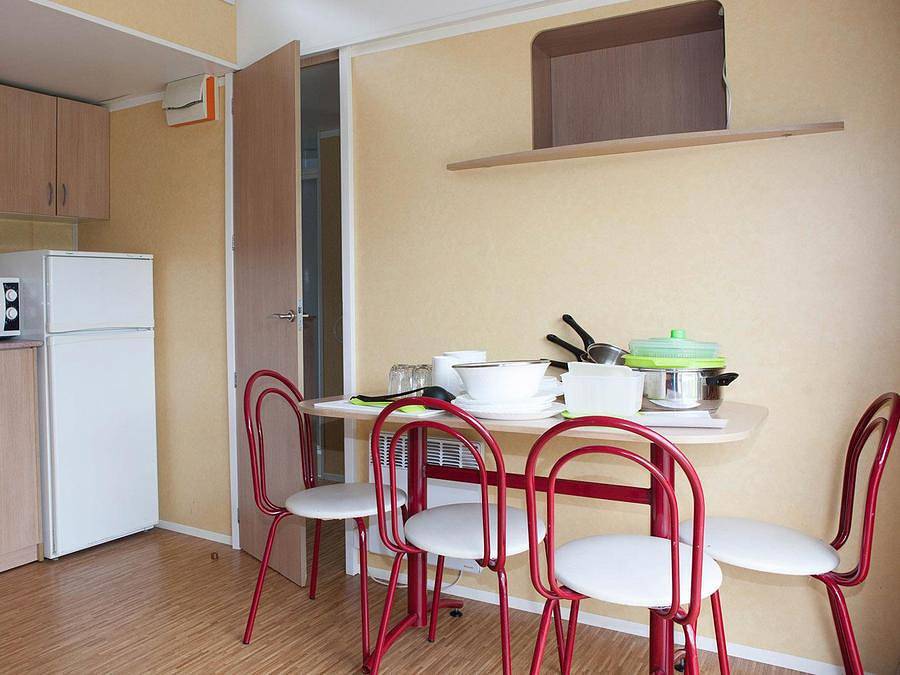 Village des Bons-Hommes au Pré Cathare - Mobilheim 6 personen - 2 Schlafzimmer 2 Badezimmer in Lavelanet, Ariège