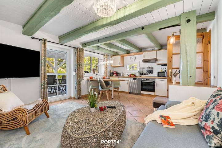 Ferienwohnung für 5 Personen, mit Terrasse und Garten sowie Ausblick an der Eider - 3