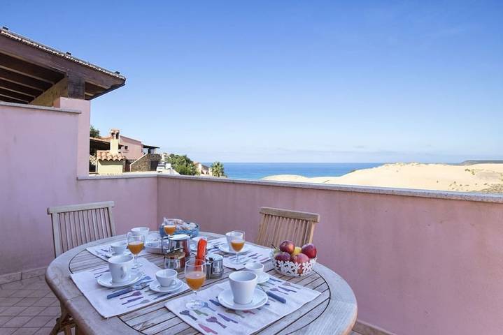 Apartamento entero, Apartamento de vacaciones para 5 personas con balcón/terraza in Torre dei Corsari, Arbus (Municipio)