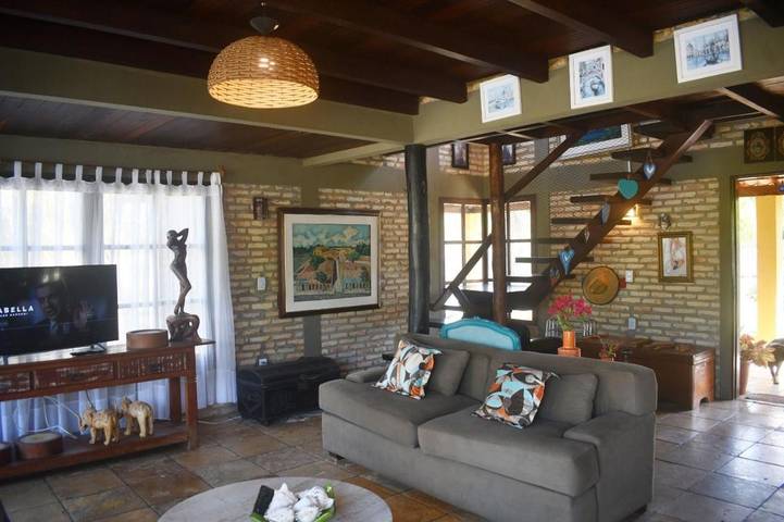 Maison de vacances pour 7 personnes, avec balcon ainsi que vue et piscine