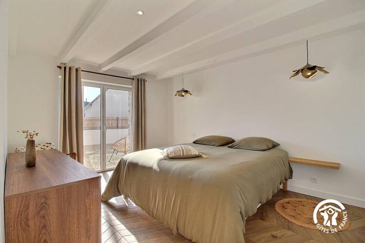 Gîte pour 2 personnes, avec jardin