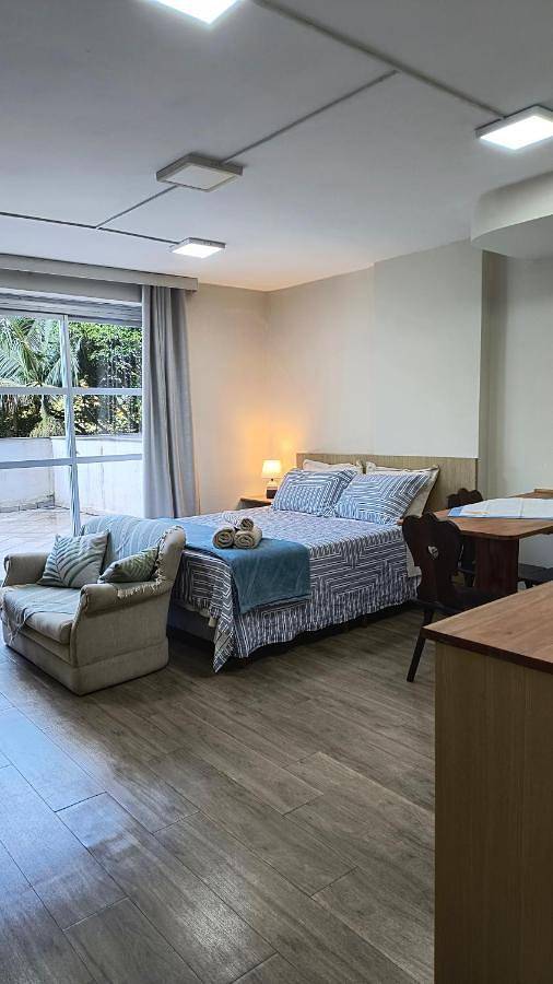Casas e apartamentos de temporada para 2 pessoas, com vista e terraço e ainda piscina and sauna em Jaraguá do Sul