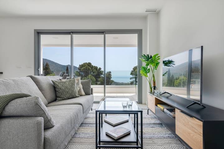 Hel lejlighed, Ferielejlighed for 4 personer med balkon in Mijas Pueblo, Mijas