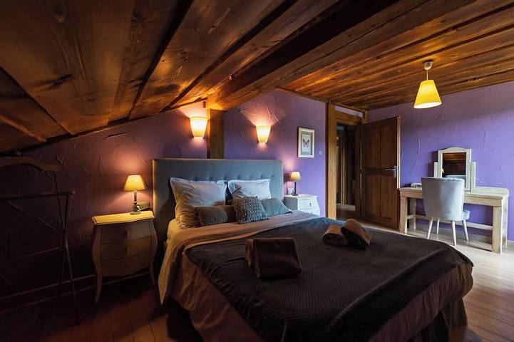 Gîte pour 9 personnes, avec jacuzzi et jardin, animaux acceptés à Liézey - 4