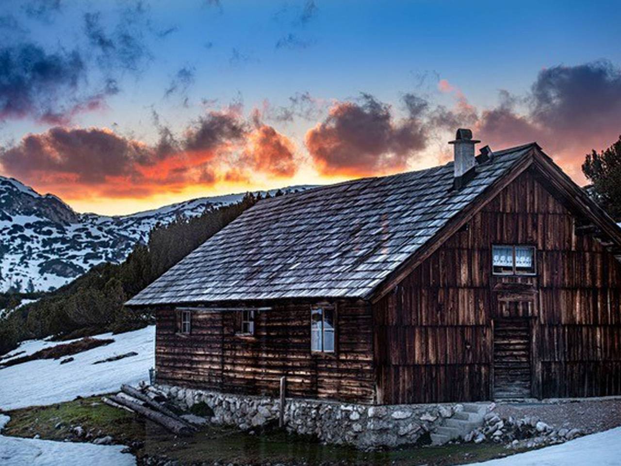 Gjaid Alm auf 1739 - Doppelzimmer in Obertraun, Dachstein Salzkammergut