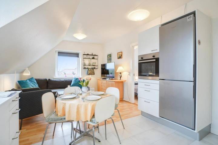 Ferienwohnung mit Meerblick für 6 Personen, mit Terrasse und Garten sowie Ausblick in Kopenhagen