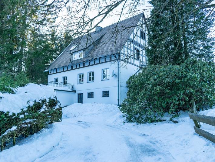 Ferienhaus für 12 Personen, mit Balkon und Terrasse in Neuastenberg
