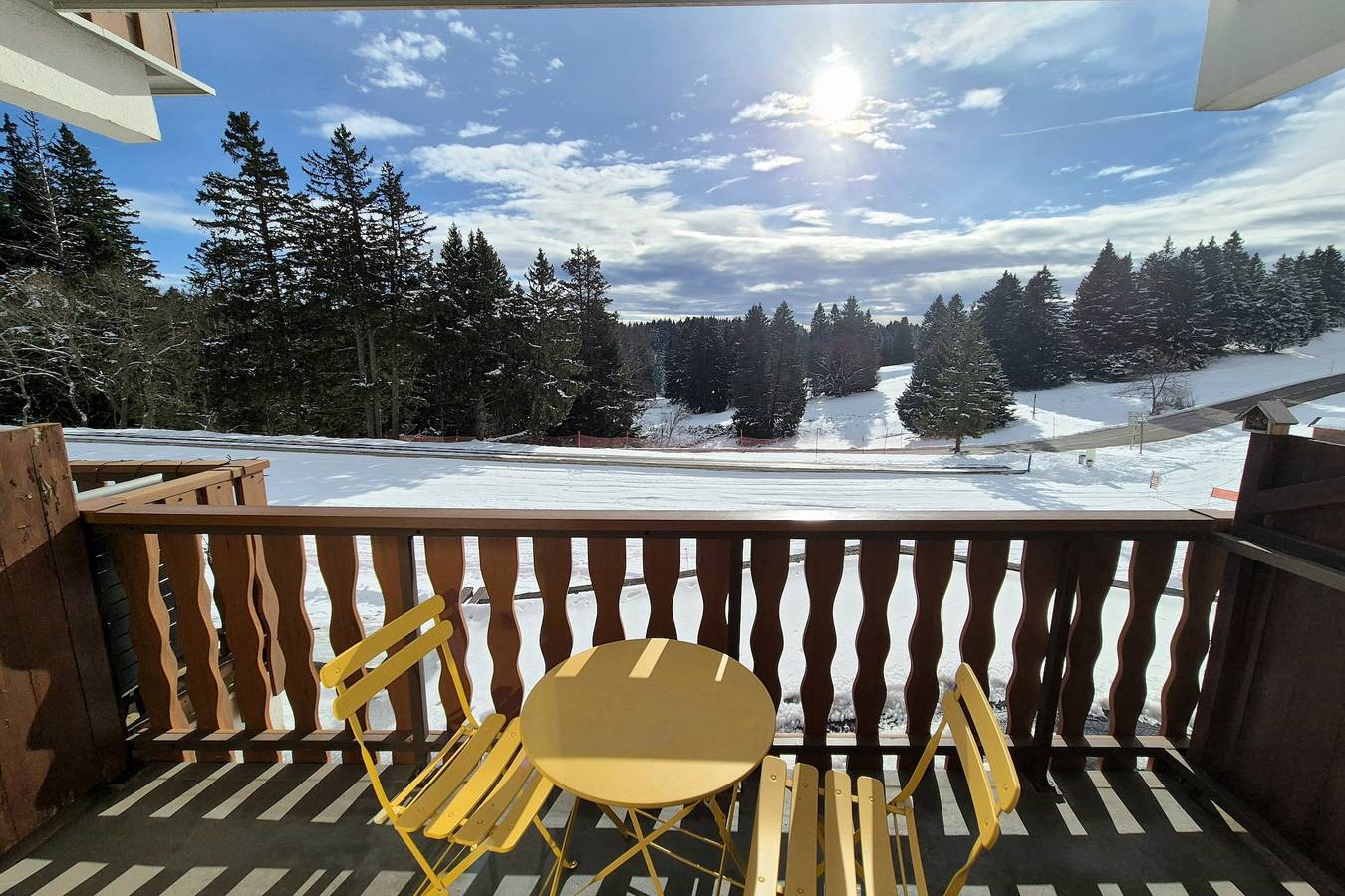 Appartement entier, Chaleureux studio au pied des pistes - Le refuge ** in Le Revard, Les Déserts