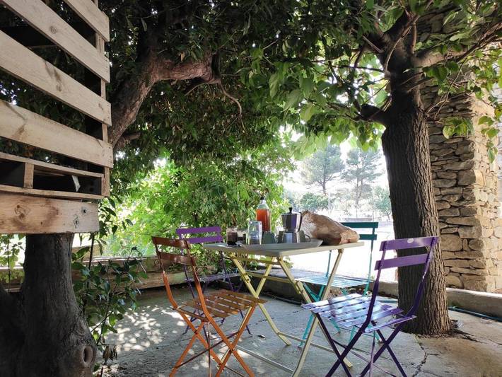 Maison de campagne pour 6 personnes, avec vue ainsi que jardin et piscine à Laure-Minervois - 4