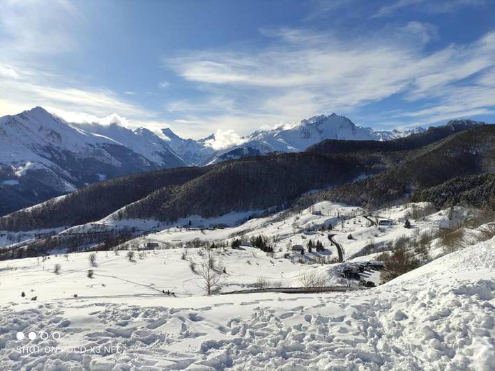 Appartement de vacances pour 5 personnes, avec vue et jardin