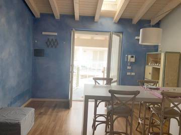 Gîte pour 3 personnes, avec terrasse à Crema