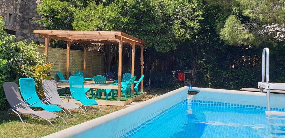 Gîte pour 10 personnes, avec jardin et piscine, animaux acceptés à Coursan - 3